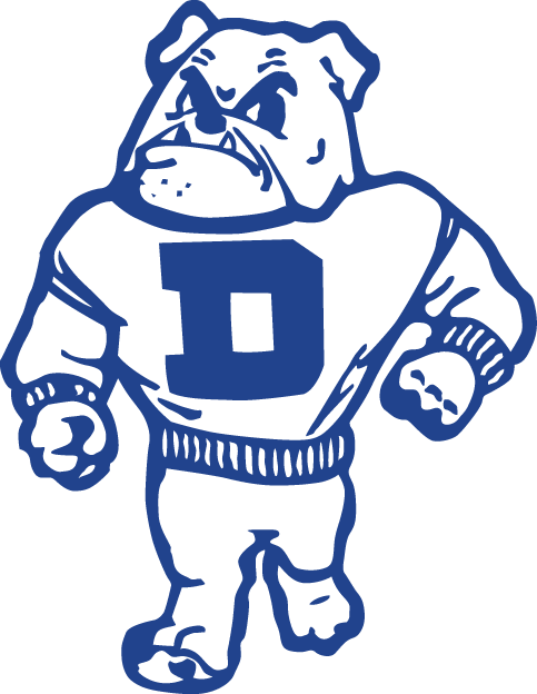 Drake Bulldogs 1956-2004 Primary Logo diy iron on heat transfer